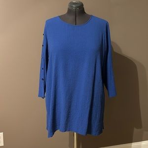 Ali Miles blue dress